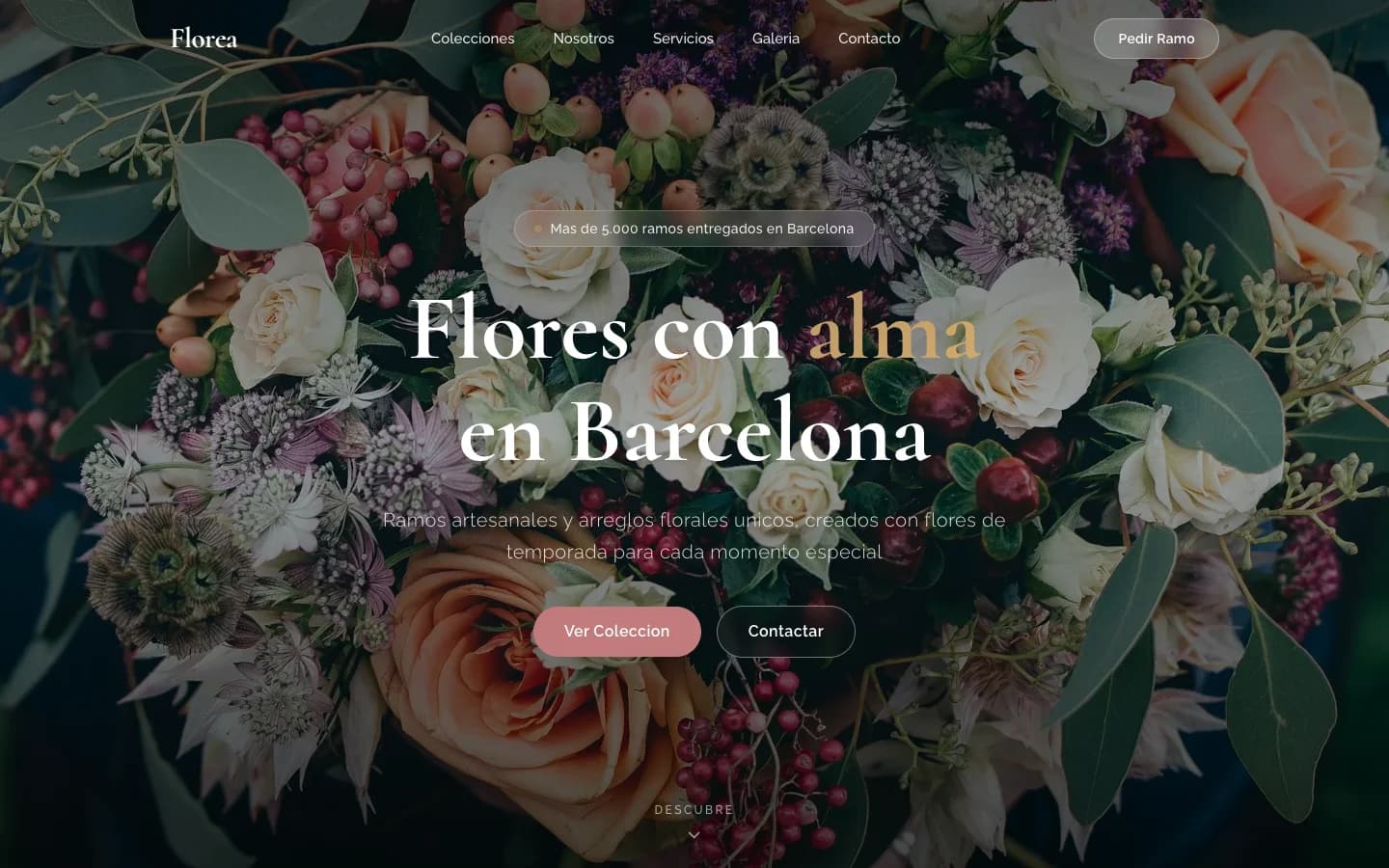Florea — E-commerce · Floristería